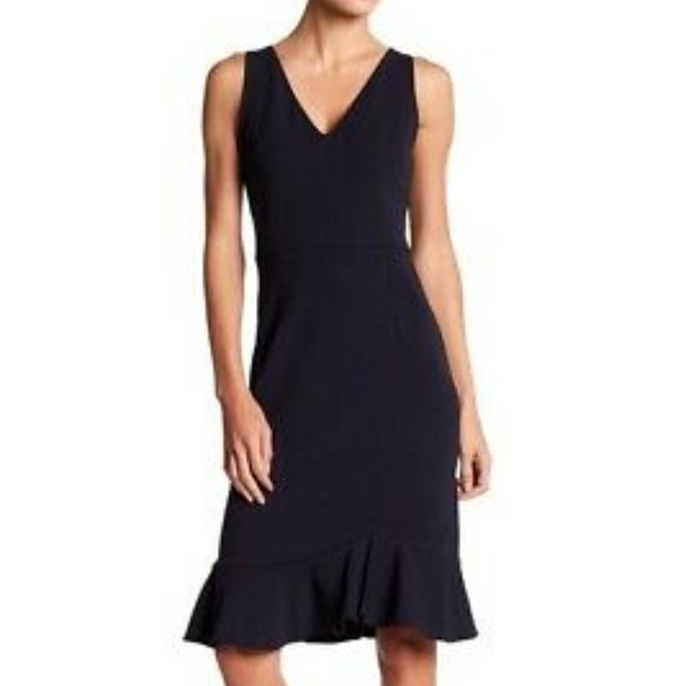 Betsey Johnson Navy Scuba Dress Size 12 NWT